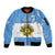 Argentina National Flag Day Sleeve Zip Bomber Jacket Da de la Bandera Nacional - Wonder Print Shop