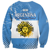 Argentina National Flag Day Sweatshirt Da de la Bandera Nacional - Wonder Print Shop
