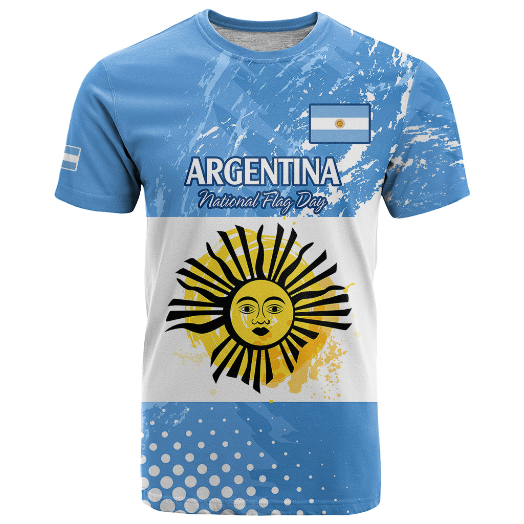 Argentina National Flag Day T Shirt Da de la Bandera Nacional - Wonder Print Shop