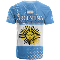 Argentina National Flag Day T Shirt Da de la Bandera Nacional - Wonder Print Shop