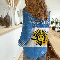 Argentina National Flag Day Women Casual Shirt Da de la Bandera Nacional - Wonder Print Shop