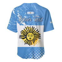 Custom Argentina National Flag Day Baseball Jersey Da de la Bandera Nacional LT9 - Wonder Print Shop