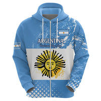 Custom Argentina National Flag Day Hoodie Da de la Bandera Nacional - Wonder Print Shop