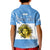 Custom Argentina National Flag Day Kid Polo Shirt Da de la Bandera Nacional - Wonder Print Shop