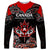 Canada National Aboriginal Day Long Sleeve Shirt Indigenous Art Stylization - Wonder Print Shop