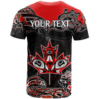 Custom Canada National Aboriginal Day T Shirt Indigenous Art Stylization - Wonder Print Shop