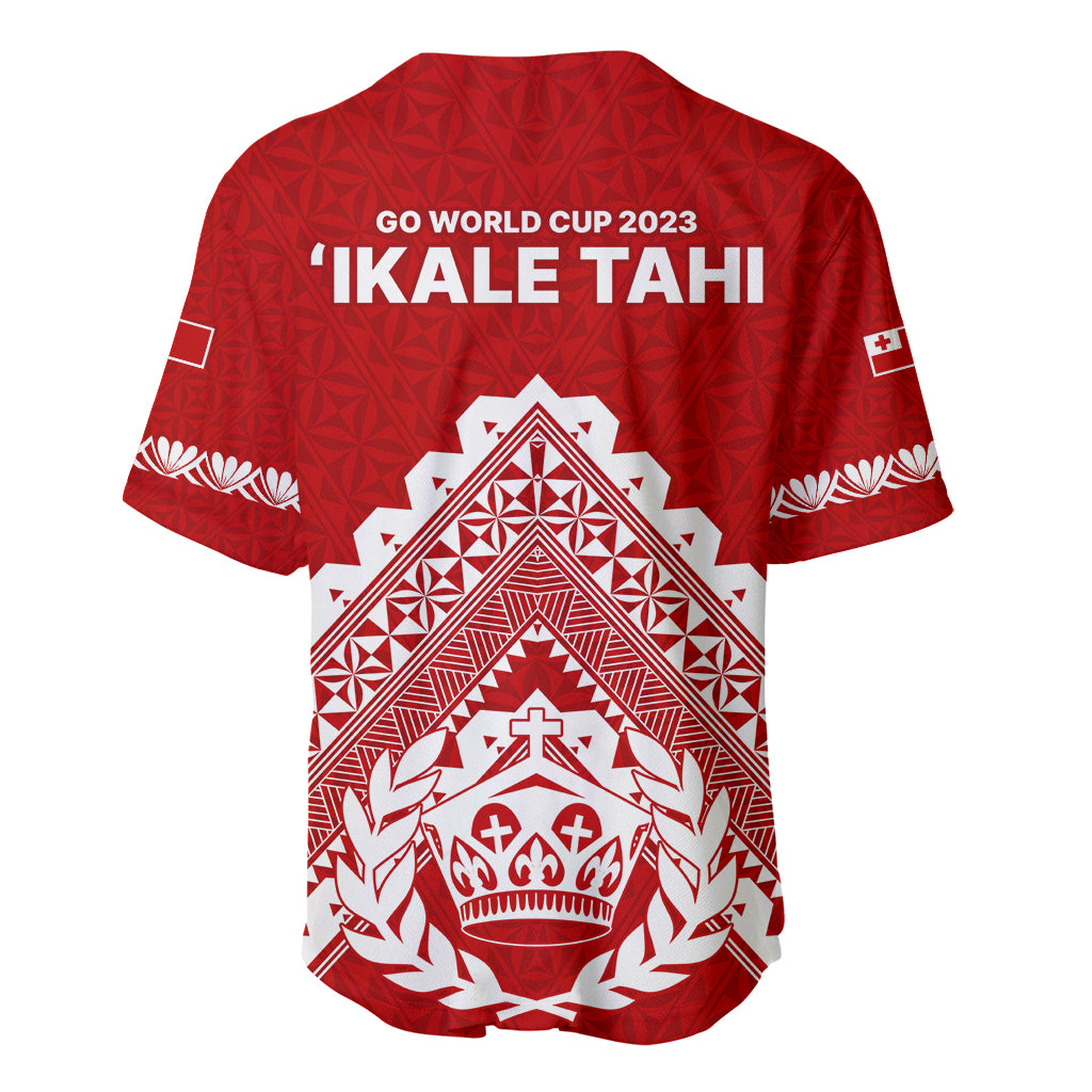 Tonga Rugby Baseball Jersey Proud Tongan Ngatu Kupesi World Cup 2023 No1 LT9 - Wonder Print Shop