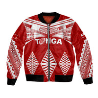 Tonga Rugby Bomber Jacket Proud Tongan Ngatu Kupesi World Cup 2023 No1 LT9 - Wonder Print Shop