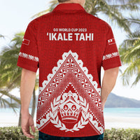 Tonga Rugby Hawaiian Shirt Proud Tongan Ngatu Kupesi World Cup 2023 No1 - Wonder Print Shop
