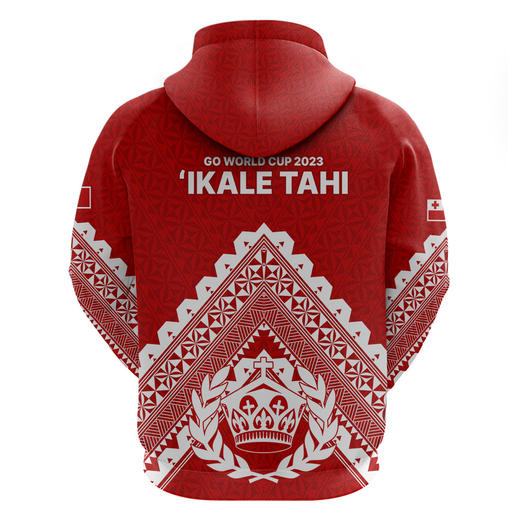 Tonga Rugby Hoodie Proud Tongan Ngatu Kupesi World Cup 2023 No1 - Wonder Print Shop