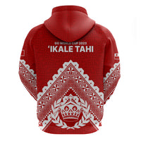 Tonga Rugby Hoodie Proud Tongan Ngatu Kupesi World Cup 2023 No1 - Wonder Print Shop