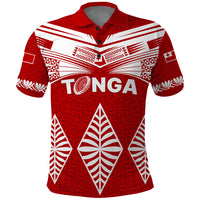 Tonga Rugby Polo Shirt Proud Tongan Ngatu Kupesi World Cup 2023 No1 - Wonder Print Shop