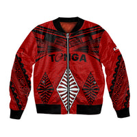 Tonga Rugby Bomber Jacket Proud Tongan Ngatu Kupesi World Cup 2023 No2 LT9 - Wonder Print Shop