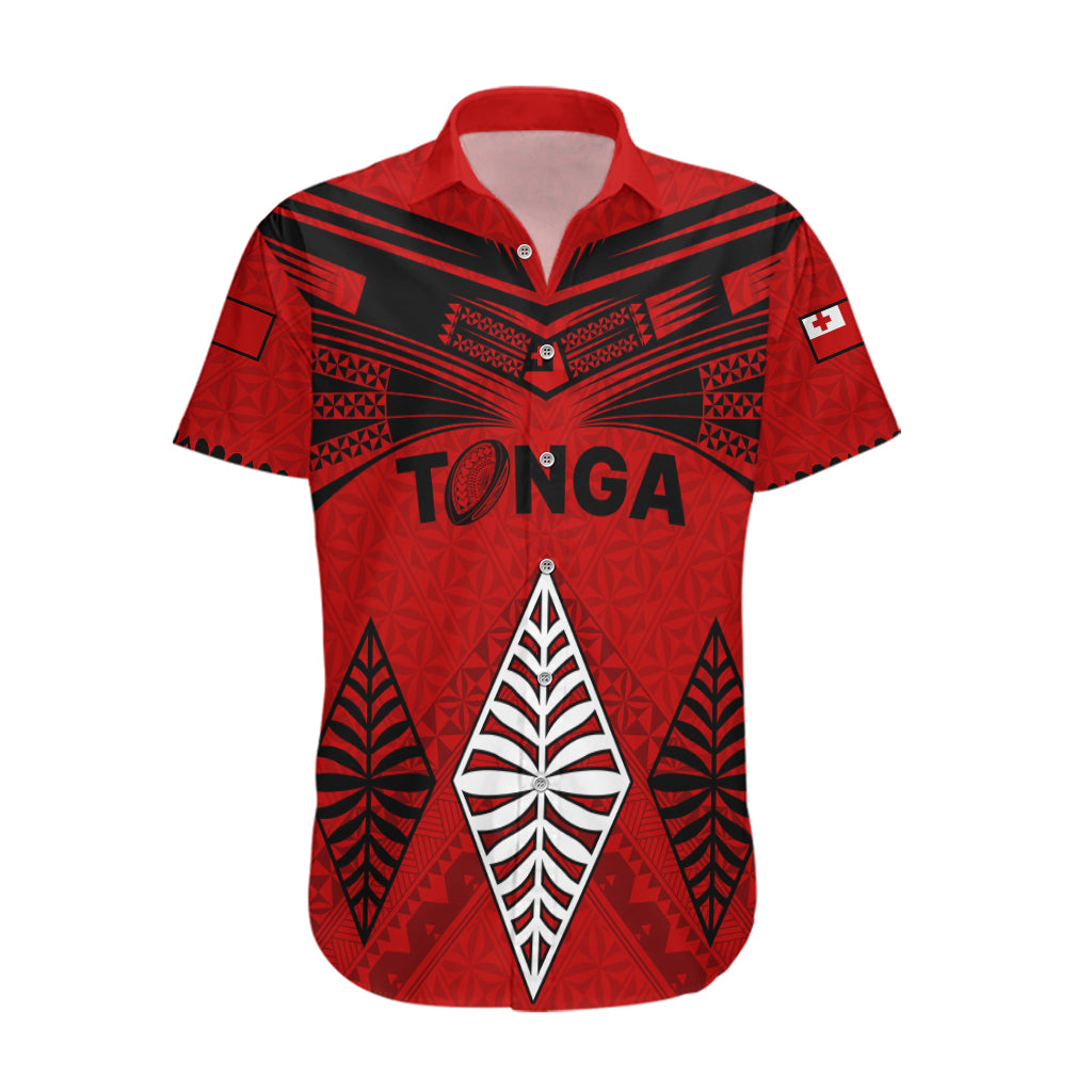 Tonga Rugby Hawaiian Shirt Proud Tongan Ngatu Kupesi World Cup 2023 No2 - Wonder Print Shop
