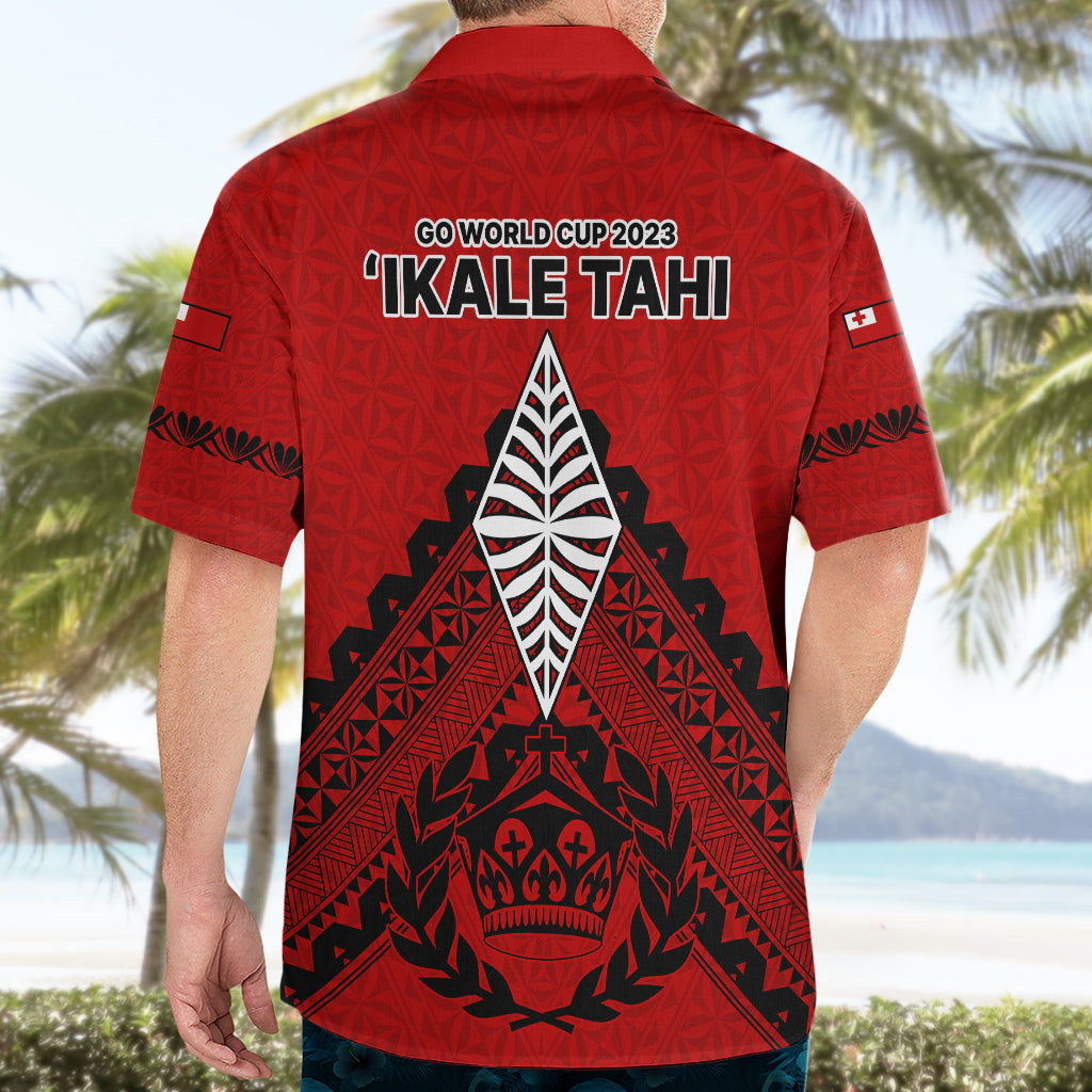 Tonga Rugby Hawaiian Shirt Proud Tongan Ngatu Kupesi World Cup 2023 No2 - Wonder Print Shop