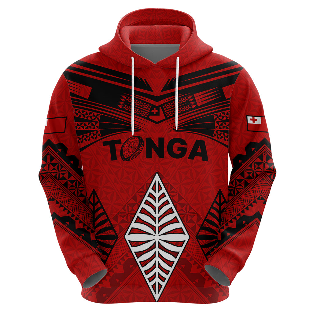 Tonga Rugby Hoodie Proud Tongan Ngatu Kupesi World Cup 2023 No2 - Wonder Print Shop