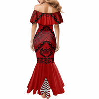 Tonga Rugby Mermaid Dress Proud Tongan Ngatu Kupesi World Cup 2023 No2 - Wonder Print Shop