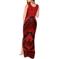 Tonga Rugby Tank Maxi Dress Proud Tongan Ngatu Kupesi World Cup 2023 No2 - Wonder Print Shop