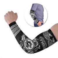 Personalized Carmarthenshire Sir Gaerfyrddin Arm Sleeves Black Deer Stag Celtic-inspired - Wonder Print Shop