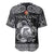 Personalized Carmarthenshire Sir Gaerfyrddin Baseball Jersey Black Deer Stag Celtic-inspired - Wonder Print Shop