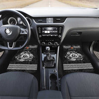Personalized Carmarthenshire Sir Gaerfyrddin Car Mats Black Deer Stag Celtic-inspired - Wonder Print Shop