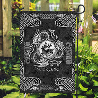 Personalized Carmarthenshire Sir Gaerfyrddin Garden Flag Black Deer Stag Celtic-inspired - Wonder Print Shop