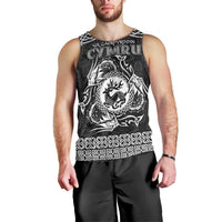 Personalized Carmarthenshire Sir Gaerfyrddin Men Tank Top Black Deer Stag Celtic-inspired - Wonder Print Shop