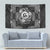 Personalized Carmarthenshire Sir Gaerfyrddin Tapestry Black Deer Stag Celtic-inspired - Wonder Print Shop