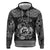 Personalized Carmarthenshire Sir Gaerfyrddin Zip Hoodie Black Deer Stag Celtic-inspired - Wonder Print Shop