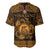 Personalized Carmarthenshire Sir Gaerfyrddin Baseball Jersey Gold Deer Stag Celtic-inspired - Wonder Print Shop