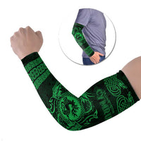 Personalized Carmarthenshire Sir Gaerfyrddin Arm Sleeves Green Deer Stag Celtic-inspired - Wonder Print Shop