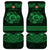 Personalized Carmarthenshire Sir Gaerfyrddin Car Mats Green Deer Stag Celtic-inspired - Wonder Print Shop