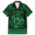 Personalized Carmarthenshire Sir Gaerfyrddin Family Matching Mermaid Dress and Hawaiian Shirt Green Deer Stag Celtic-inspired - Wonder Print Shop