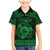 Personalized Carmarthenshire Sir Gaerfyrddin Family Matching Mermaid Dress and Hawaiian Shirt Green Deer Stag Celtic-inspired - Wonder Print Shop