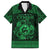 Personalized Carmarthenshire Sir Gaerfyrddin Family Matching Tank Maxi Dress and Hawaiian Shirt Green Deer Stag Celtic-inspired - Wonder Print Shop