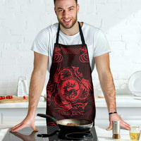 Personalized Carmarthenshire Sir Gaerfyrddin Apron Red Deer Stag Celtic-inspired - Wonder Print Shop