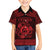 Personalized Carmarthenshire Sir Gaerfyrddin Family Matching Short Sleeve Bodycon Dress and Hawaiian Shirt Red Deer Stag Celtic-inspired - Wonder Print Shop