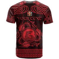 Personalized Carmarthenshire Sir Gaerfyrddin T Shirt Red Deer Stag Celtic-inspired - Wonder Print Shop