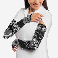 Personalized Denbighshire Sir Ddinbych Arm Sleeves Black Gatehouse Denbigh Castle Celtic-inspired - Wonder Print Shop