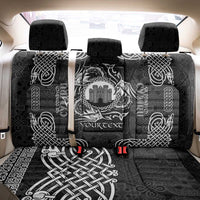 Personalized Denbighshire Sir Ddinbych Back Car Seat Cover Black Gatehouse Denbigh Castle Celtic-inspired - Wonder Print Shop