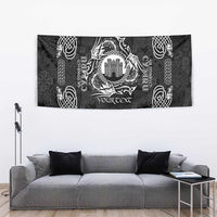 Personalized Denbighshire Sir Ddinbych Tapestry Black Gatehouse Denbigh Castle Celtic-inspired - Wonder Print Shop