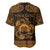 Personalized Denbighshire Sir Ddinbych Baseball Jersey Gold Gatehouse Denbigh Castle Celtic-inspired - Wonder Print Shop