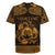 Personalized Denbighshire Sir Ddinbych Rugby Jersey Gold Gatehouse Denbigh Castle Celtic-inspired - Wonder Print Shop