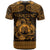 Personalized Denbighshire Sir Ddinbych T Shirt Gold Gatehouse Denbigh Castle Celtic-inspired - Wonder Print Shop
