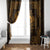 Personalized Denbighshire Sir Ddinbych Window Curtain Gold Gatehouse Denbigh Castle Celtic-inspired - Wonder Print Shop