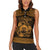 Personalized Denbighshire Sir Ddinbych Women Sleeveless Polo Shirt Gold Gatehouse Denbigh Castle Celtic-inspired - Wonder Print Shop