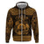 Personalized Denbighshire Sir Ddinbych Zip Hoodie Gold Gatehouse Denbigh Castle Celtic-inspired - Wonder Print Shop