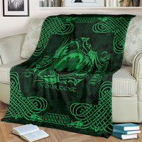 Personalized Denbighshire Sir Ddinbych Blanket Green Gatehouse Denbigh Castle Celtic-inspired - Wonder Print Shop