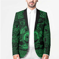 Personalized Denbighshire Sir Ddinbych Blazer Green Gatehouse Denbigh Castle Celtic-inspired - Wonder Print Shop