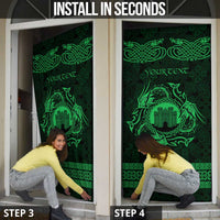 Personalized Denbighshire Sir Ddinbych Door Cover Green Gatehouse Denbigh Castle Celtic-inspired - Wonder Print Shop